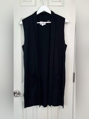 Korye Sleeveless Long Cardigan Sweater NWOT